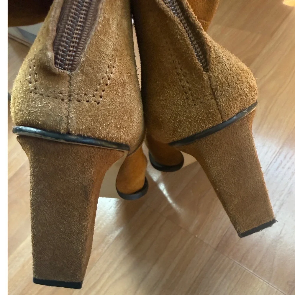 Zara brown pointed